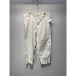 Fashion Bug Weekend Casual White Pants Women’s Size 16 Average NWT